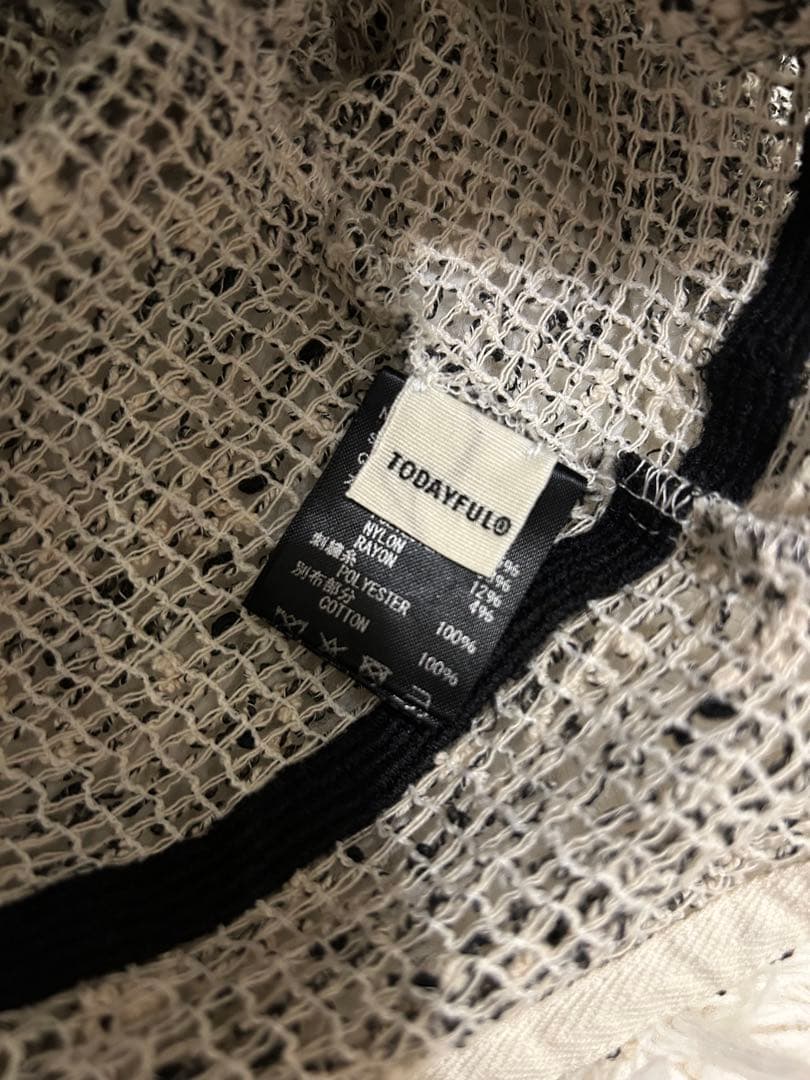 タイムセールTODAYFUL⭐︎Embroidery Mesh Shirts