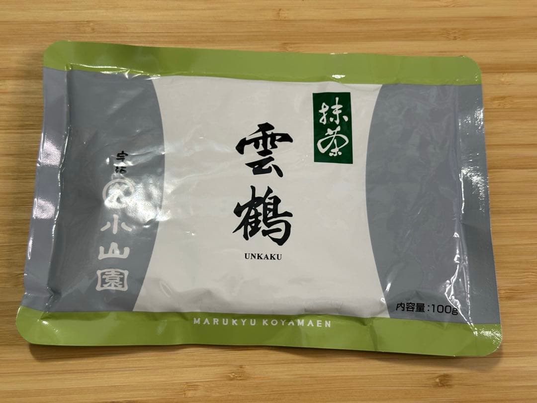 宇治 丸久小山園 抹茶 雲鶴 袋入 100g 1袋 小山園