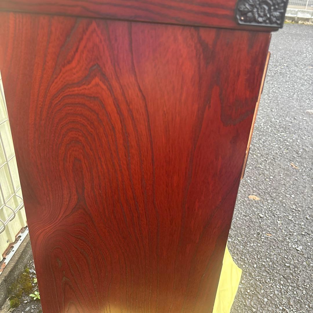 工芸家具　国産　飛鳥工芸　3段箪笥