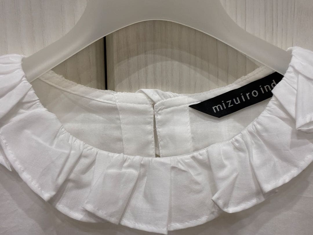 【新品】mizuiro ind 今期完売カラー ブラウス シャツトップス