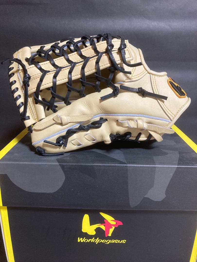 ワールドペガサスグランドペガサスアウトフィールダー硬式外野左投用グラブ超美品