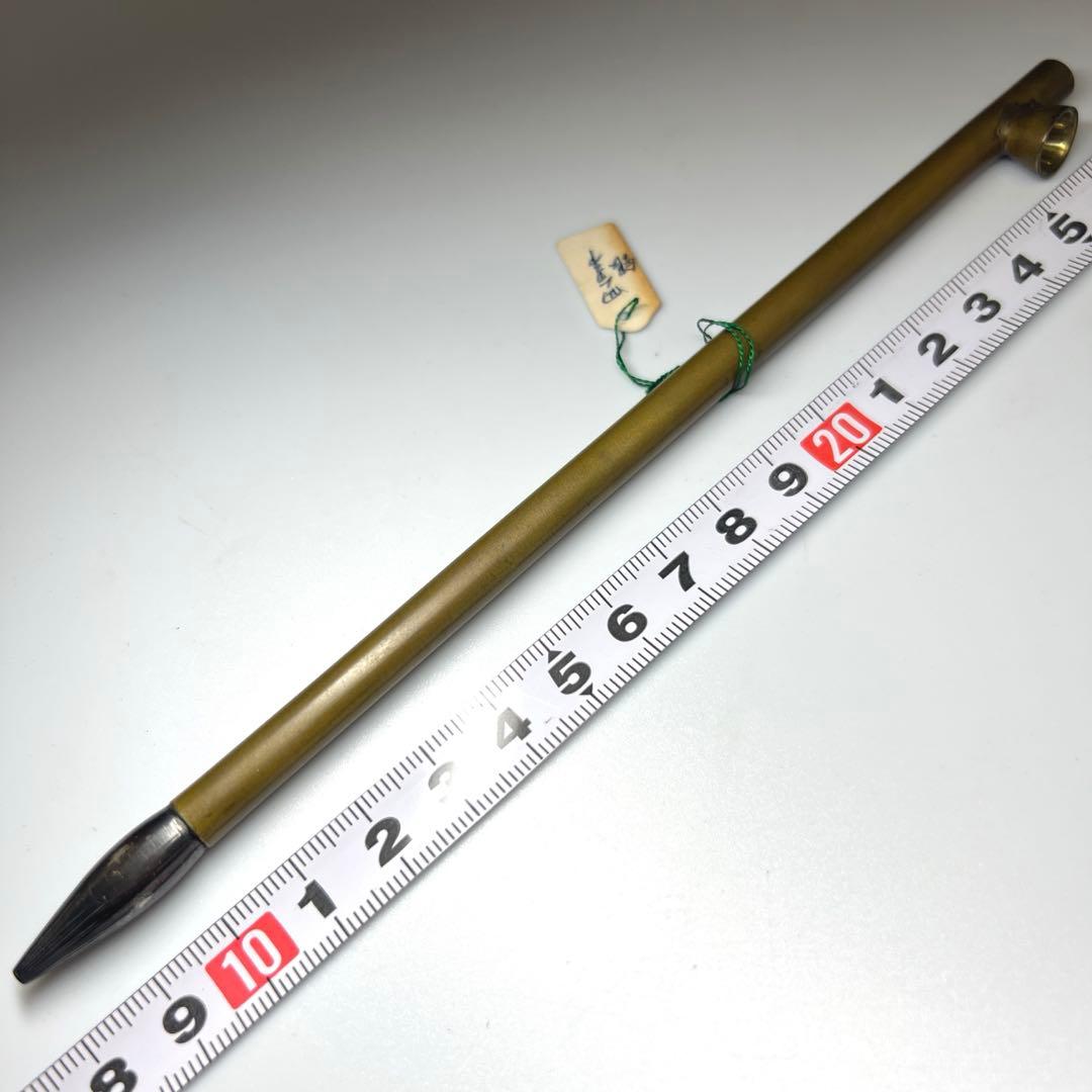 時代　四分一　口銀煙管　26g 東Y8-0109☆2Fタサコサ