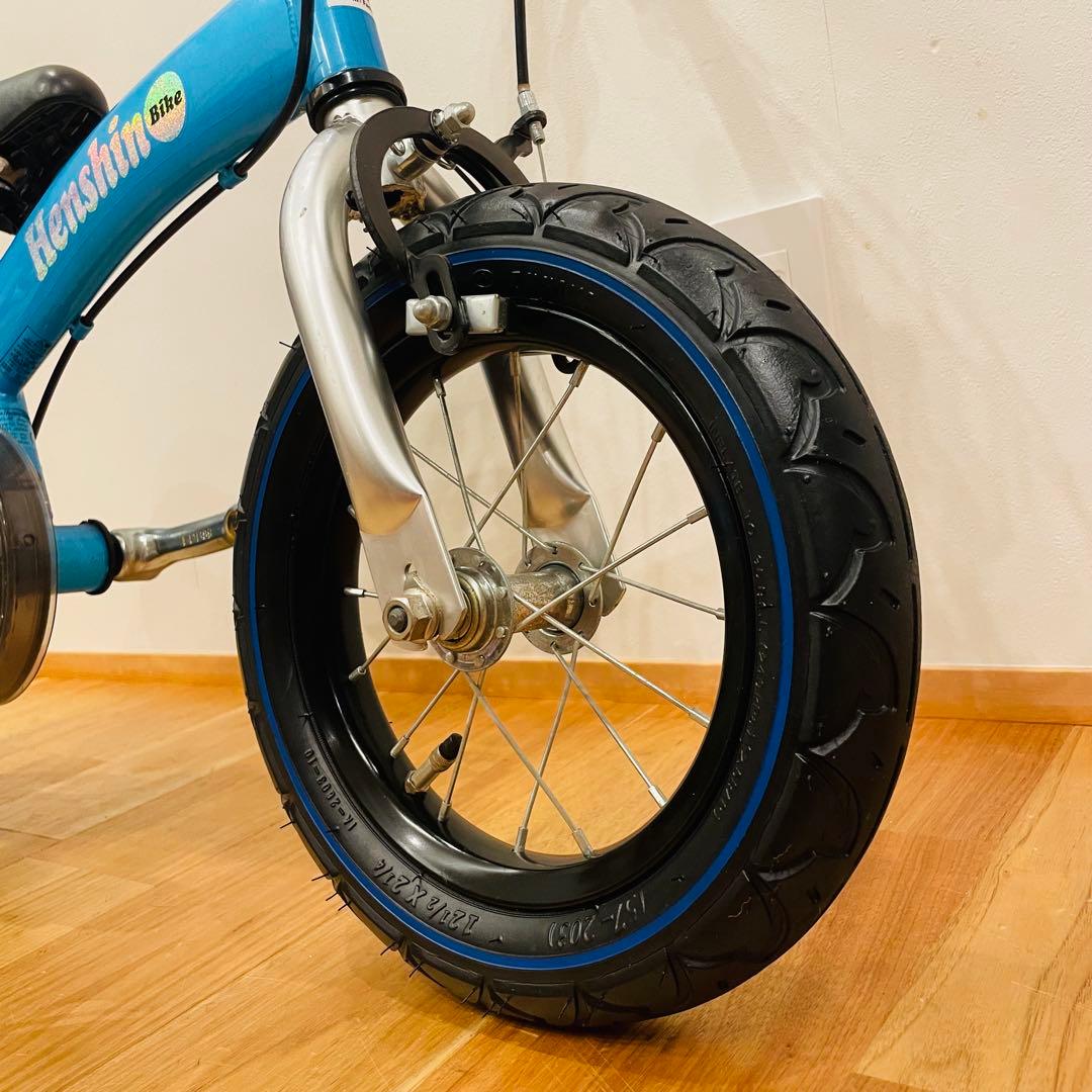 Henshin Bike へんしんバイク 12インチ 水色 パステル ブルー