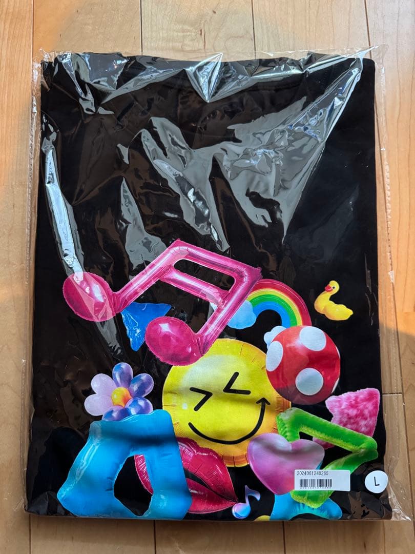 M!LK SMILE POP! ツアーロンT FC限定 黒 Lサイズ