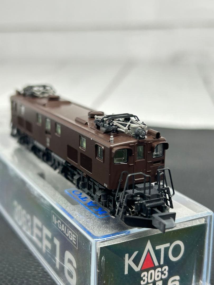 KATO 3063 EF16 Nゲージ ブラウン