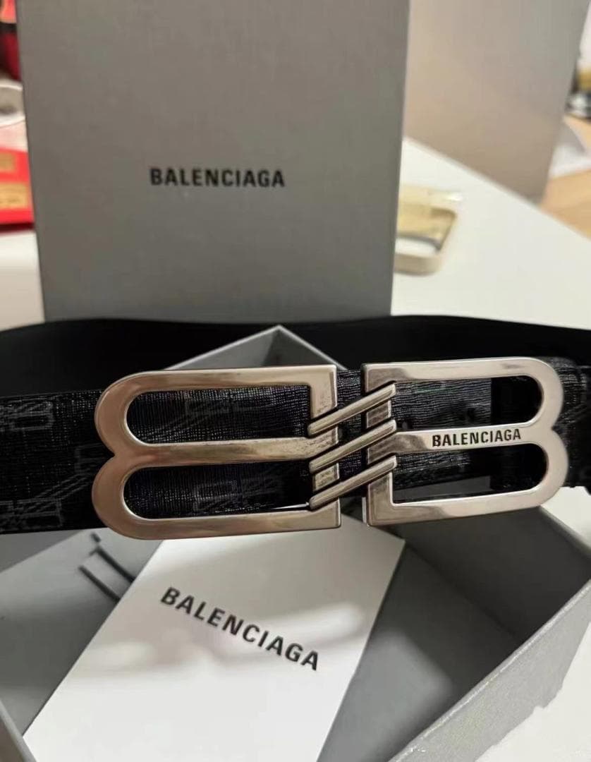 ALENCIAGA バレンシアガ BBバックル ベルト 95