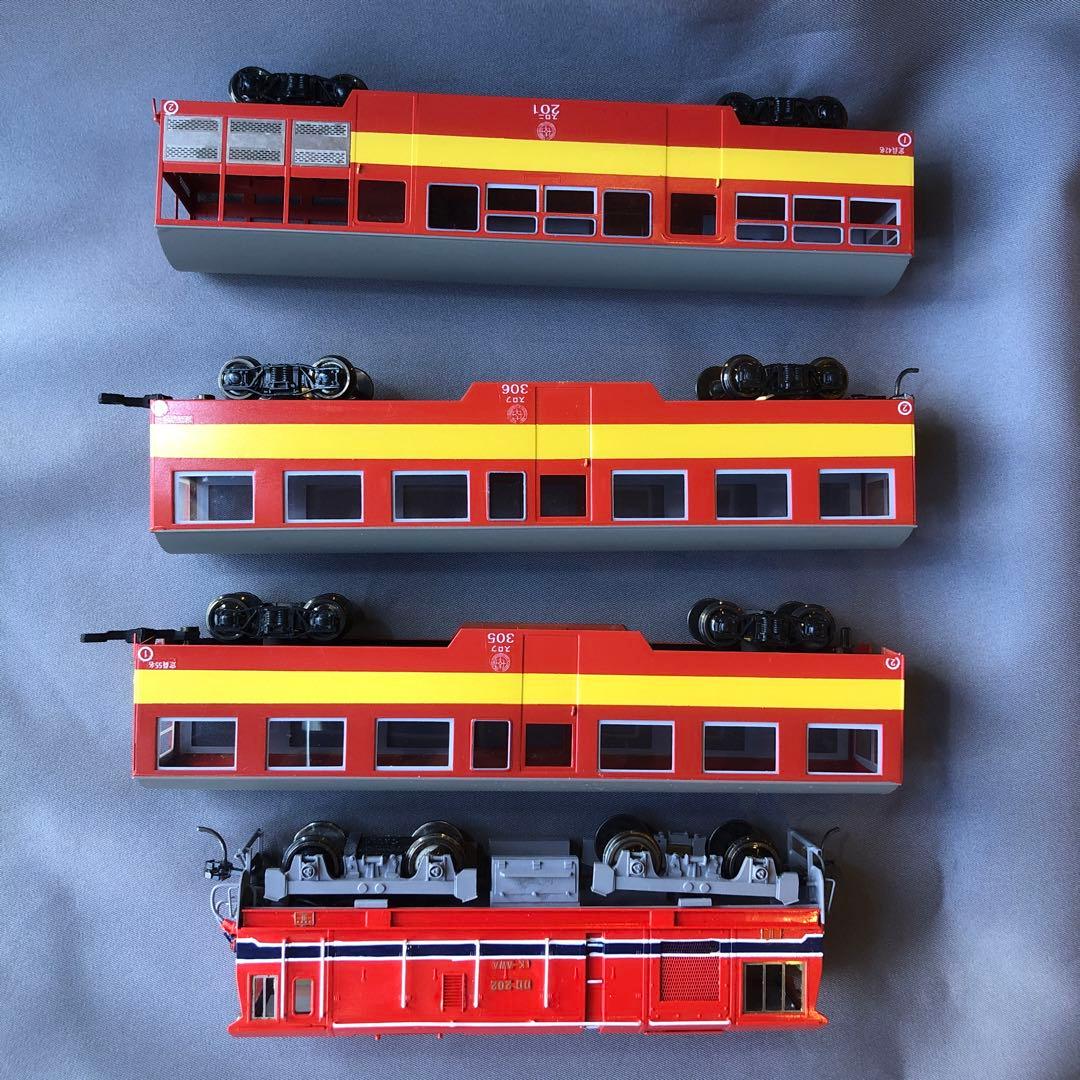 鉄道模型 HOゲージ 大井川鉄道井川線 DD20 4両編成