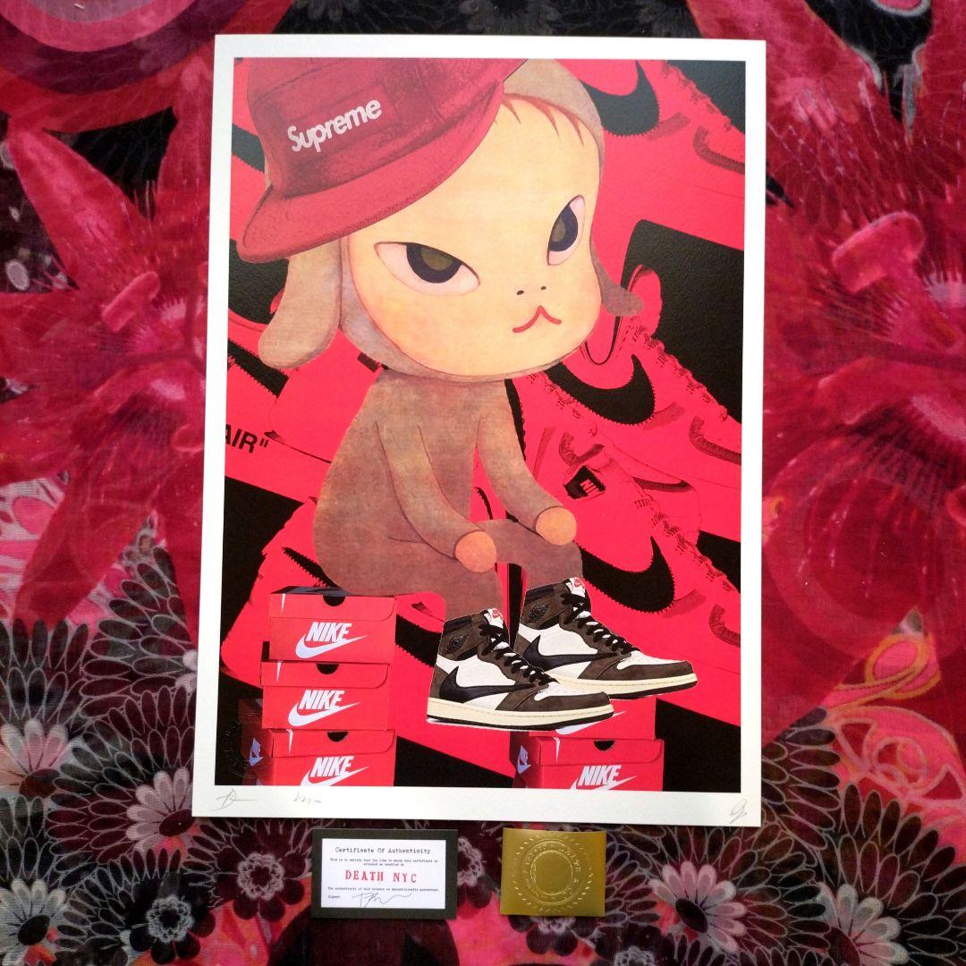 death nyc 世界限定100枚　奈良美智　ロッタちゃん　ナイキ
