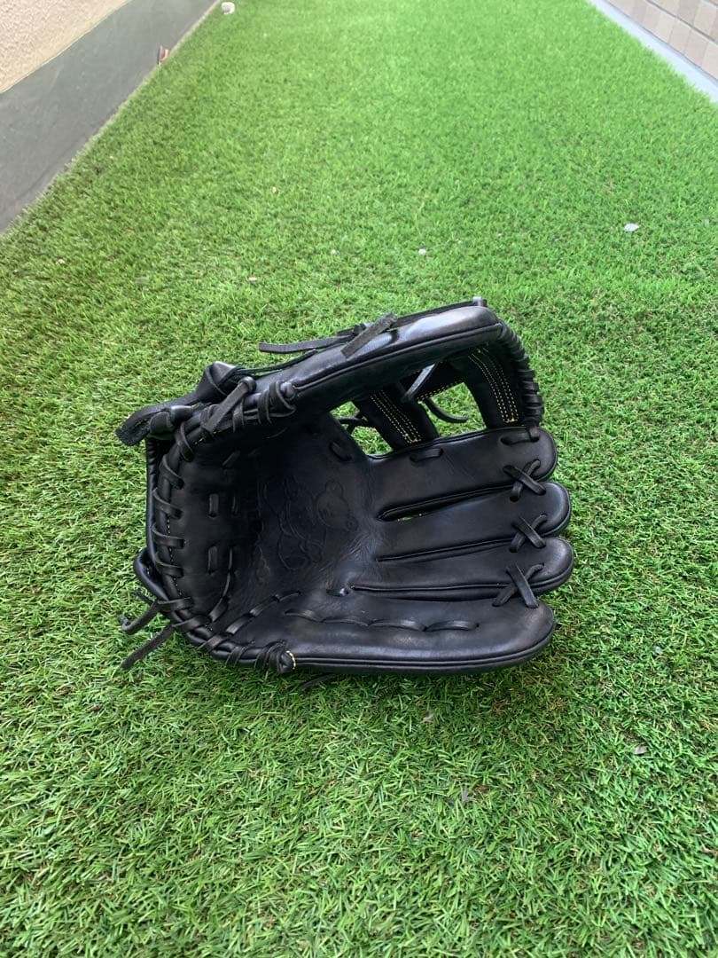 【新品・未使用】Wilson bear ソフトボール・軟式野球グローブ 黒