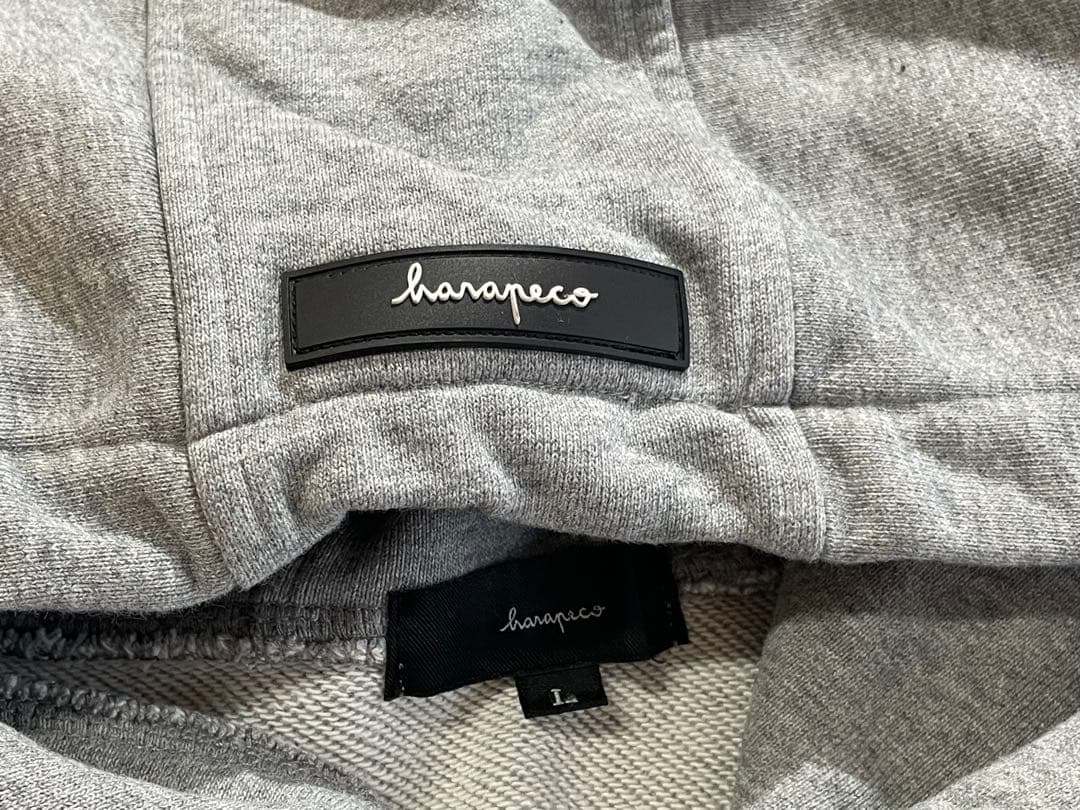 harapeco Eve パーカー フーディ L グレー くま はらぺこ商店