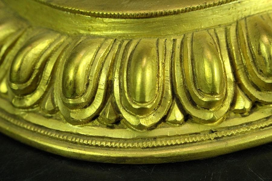 仏教美術 渡金 歓喜仏(K-A986)