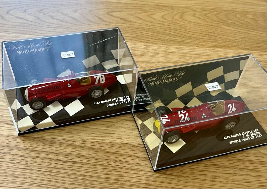 ミニチャンプス F1 アルファロメオ アルフェッタ159 2台セット