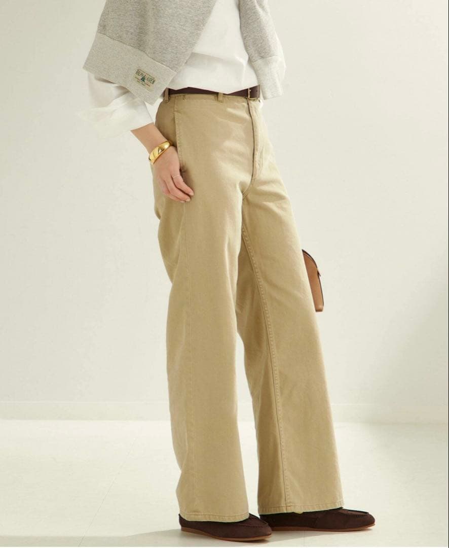 Plage セミワイドチノ 今季商品　新品