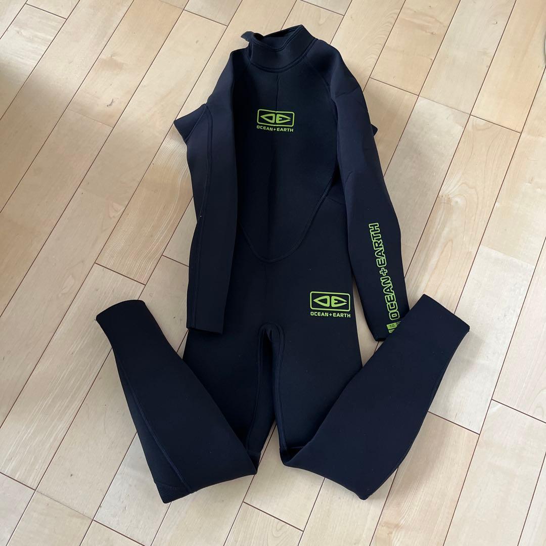キッズ　ウェットスーツ OCEAN EARTH フルスーツ ブラック