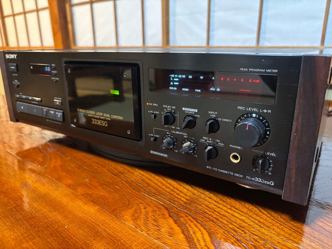 SONY TC-K333ESG カセットデッキ