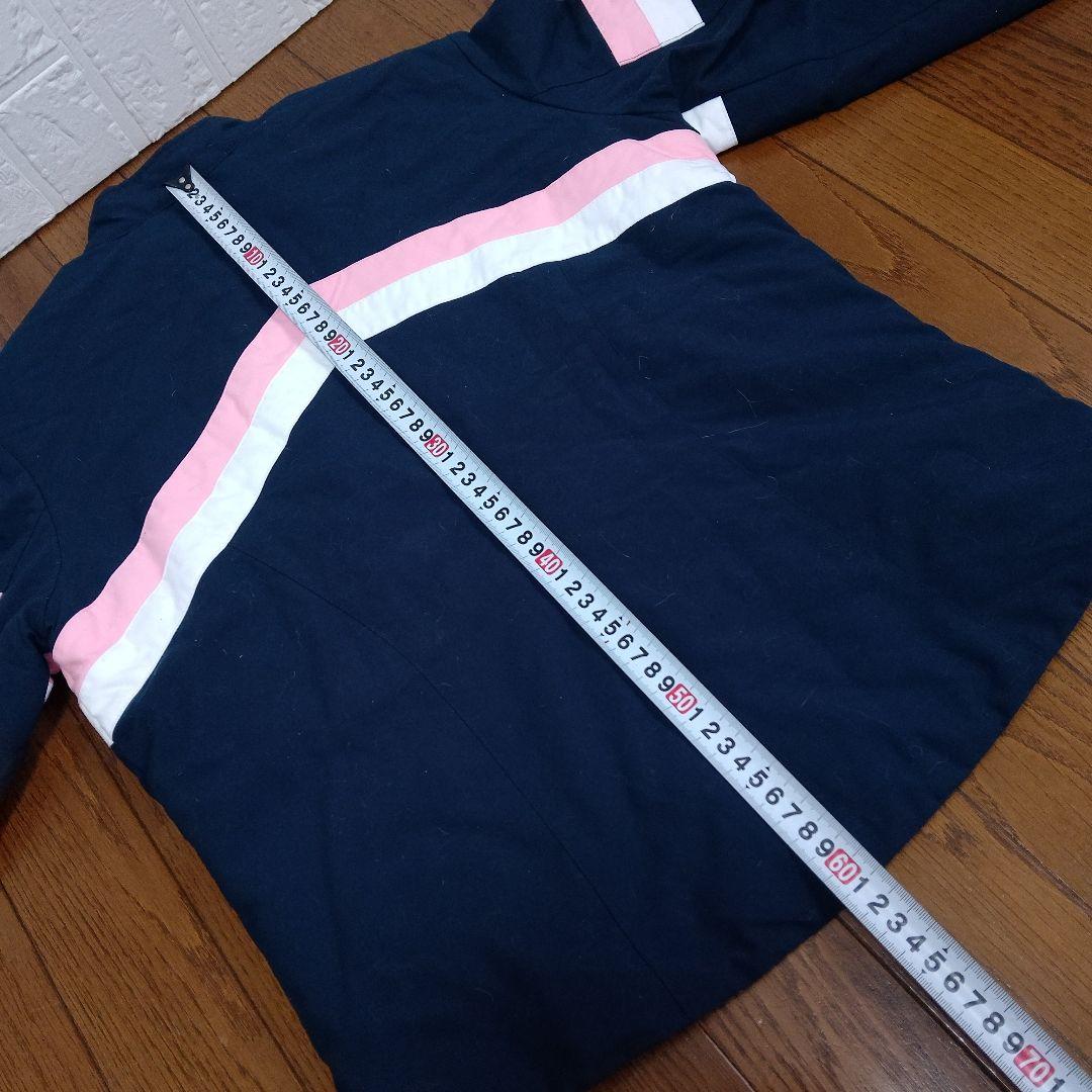 NIKE GOLF フルジップ ジャケット ネイビー ピンク　レディース M