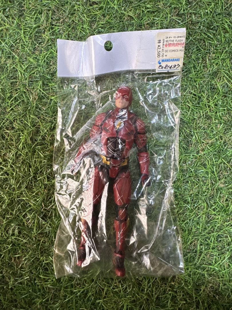 アメコミフィギュア4セット フラッシュ・アクアマン・サイボーグ・ワンダーウーマン