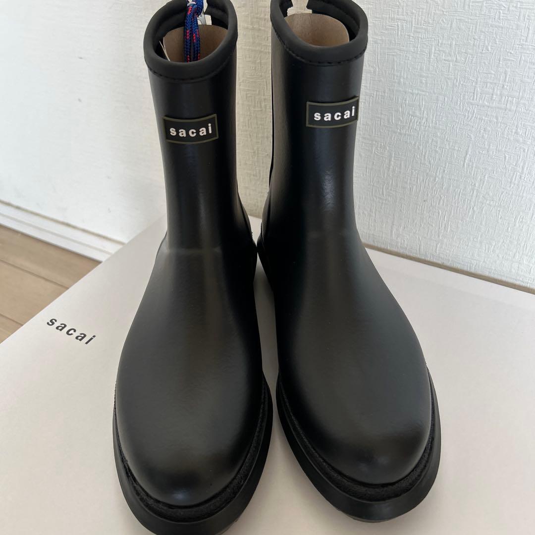 【新品】sacai レインブーツ　Ｓサイズ