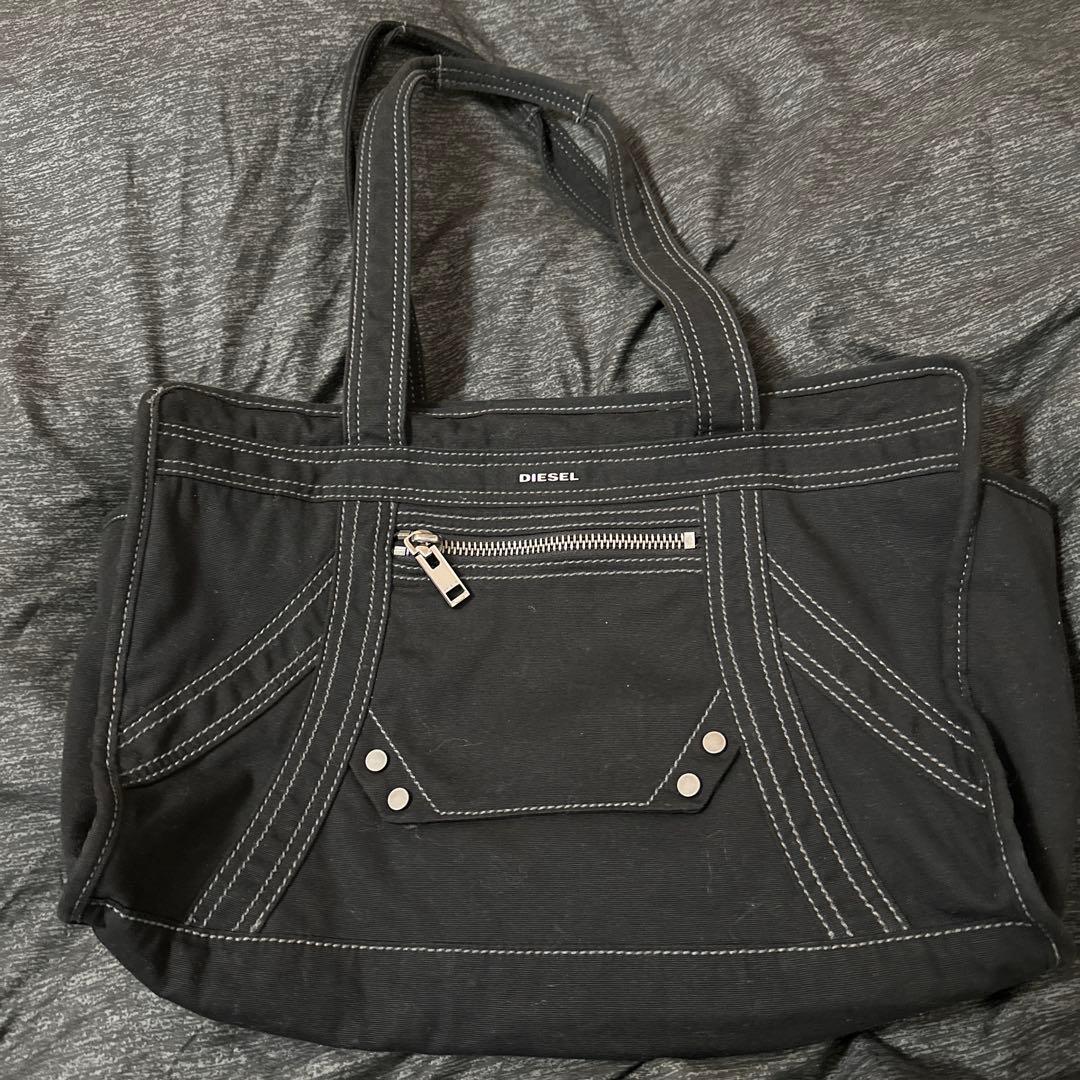DIESEL 黒 ハンドバッグ