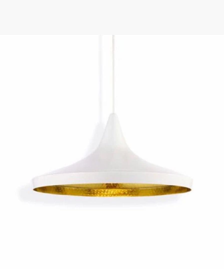 ★未使用新品TomDixon BEAT FAT PENDANT ホワイト廃盤品