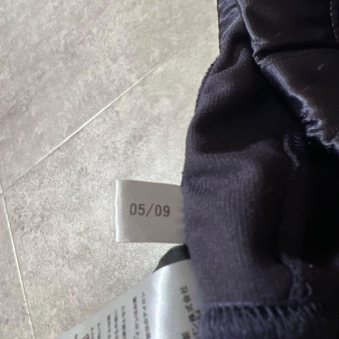 美品✨　オールド　アディダス　トラックパンツ　ワイド　テクノ　光沢　パープル　L