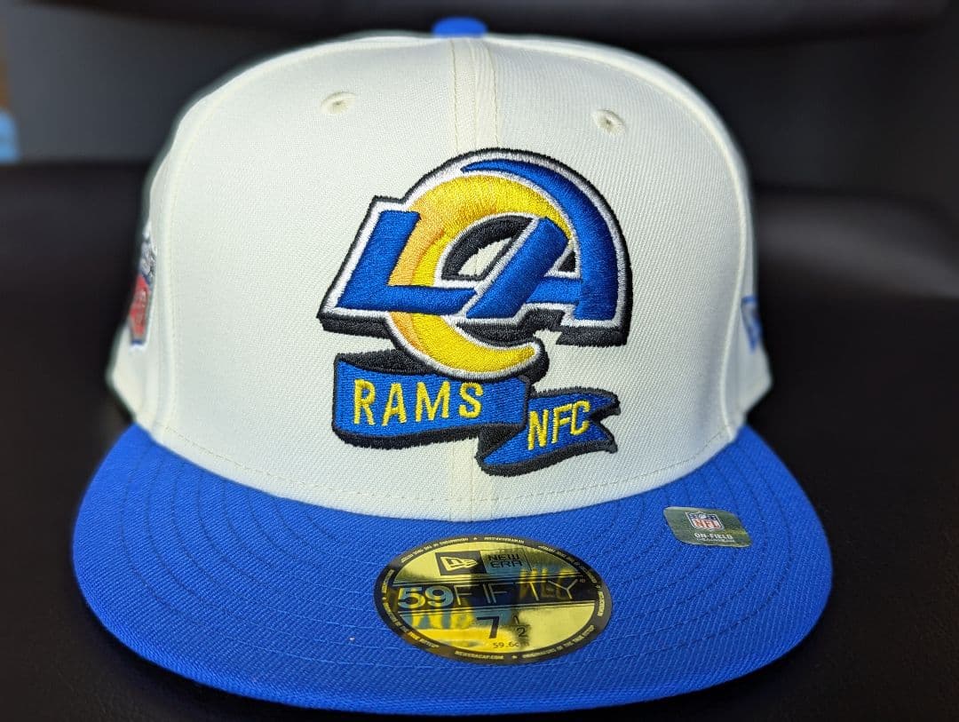 New Era ラムズ Sideline 59FIFTY 7 1/2