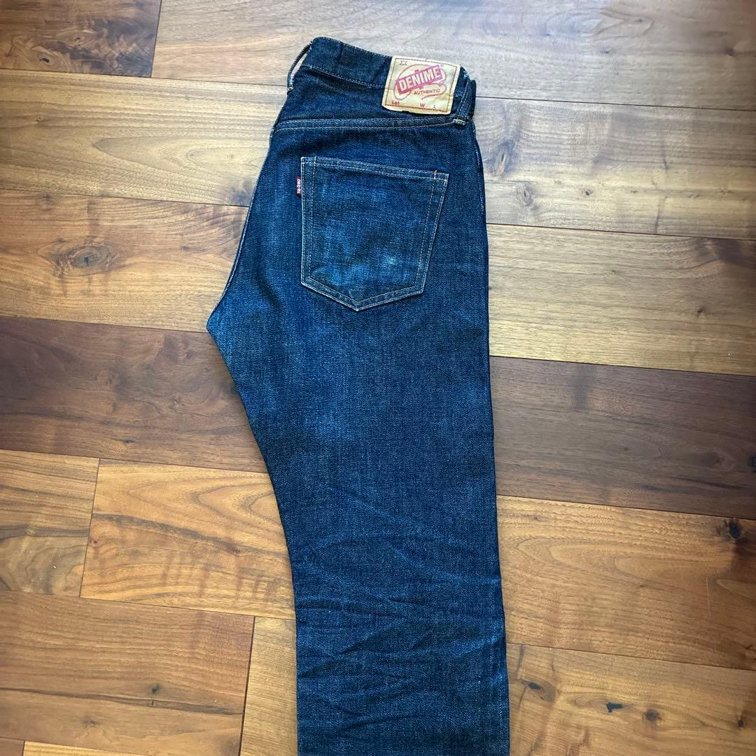 DENIME 32インチ ストレートデニム.