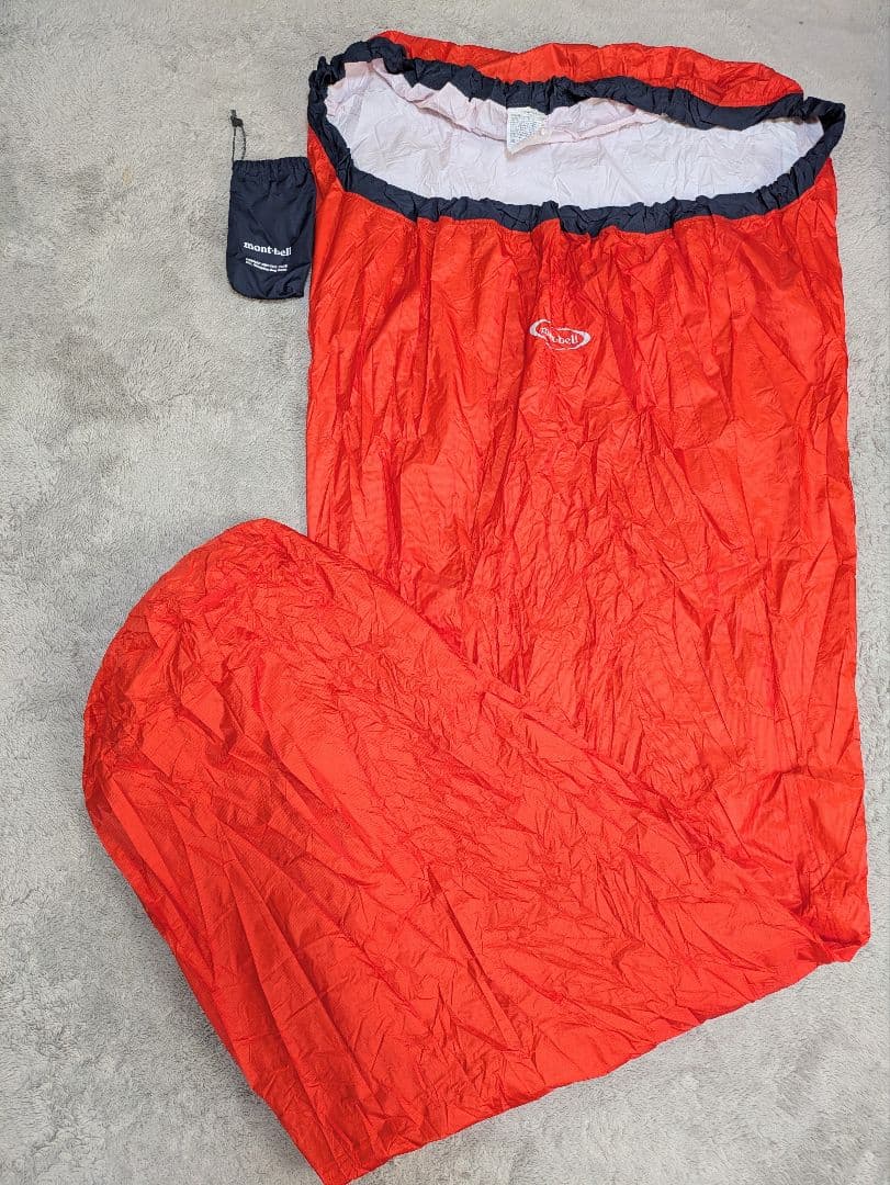 美品　超軽量　ブリーズドライテックプラス　U.L.スリーピングバッグカバー