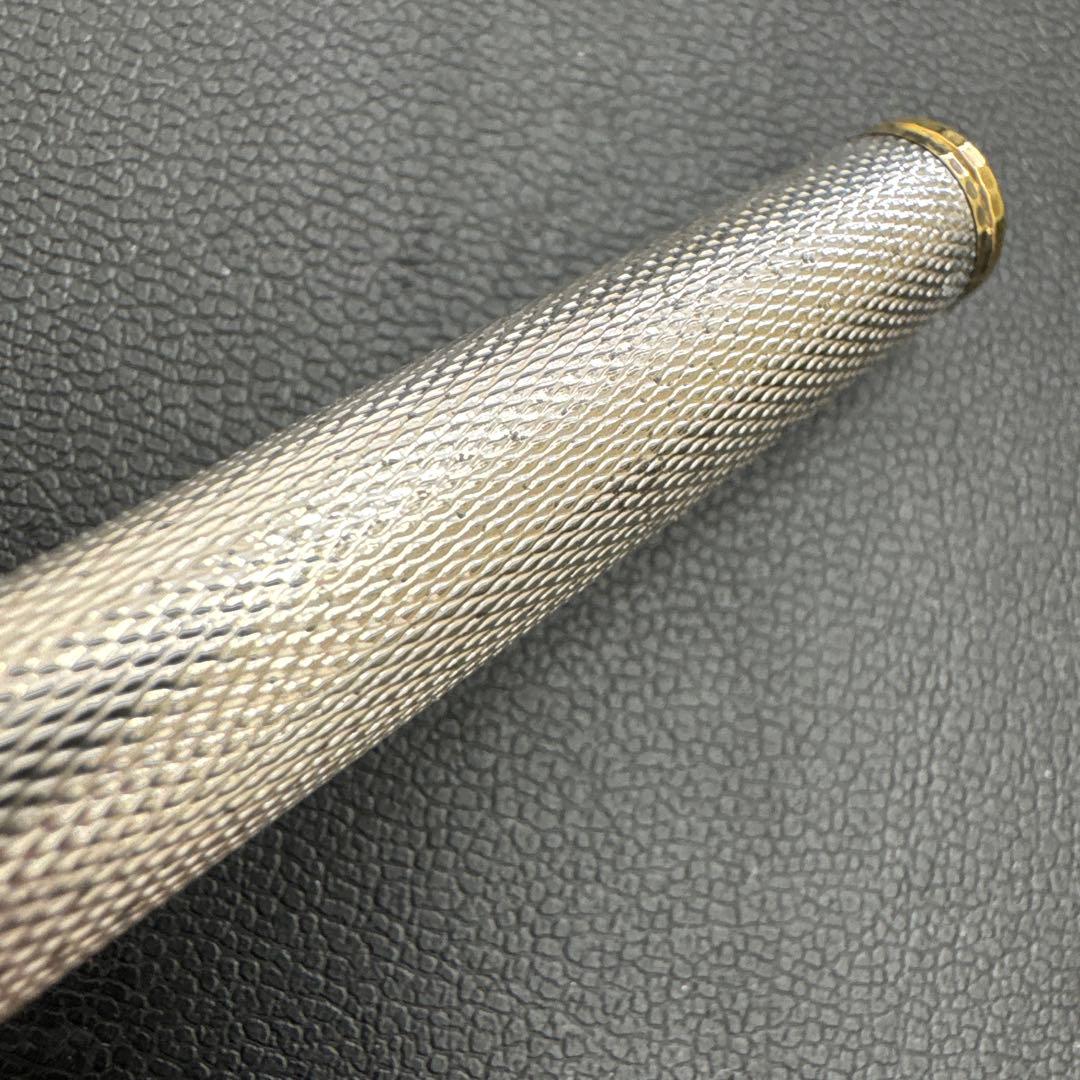 Parker 万年筆 シルバー ゴールドクリップ　ペン先18K