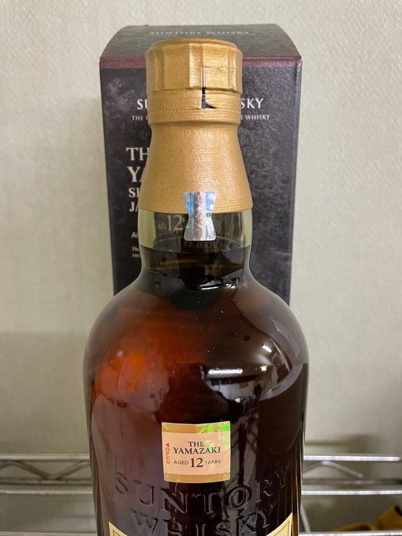 サントリー　山崎 12年 カートン付き