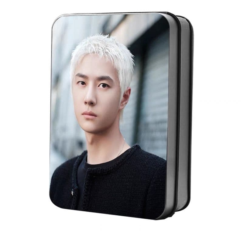 陳情令 王一博 LOMO缶 40枚入り　パリPARIS　記念缶