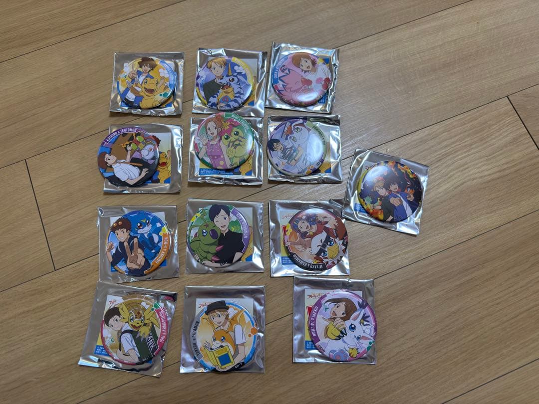 デジモンアドベンチャー LAST EVOLUTION 絆 ドでか缶バッジ コンプ