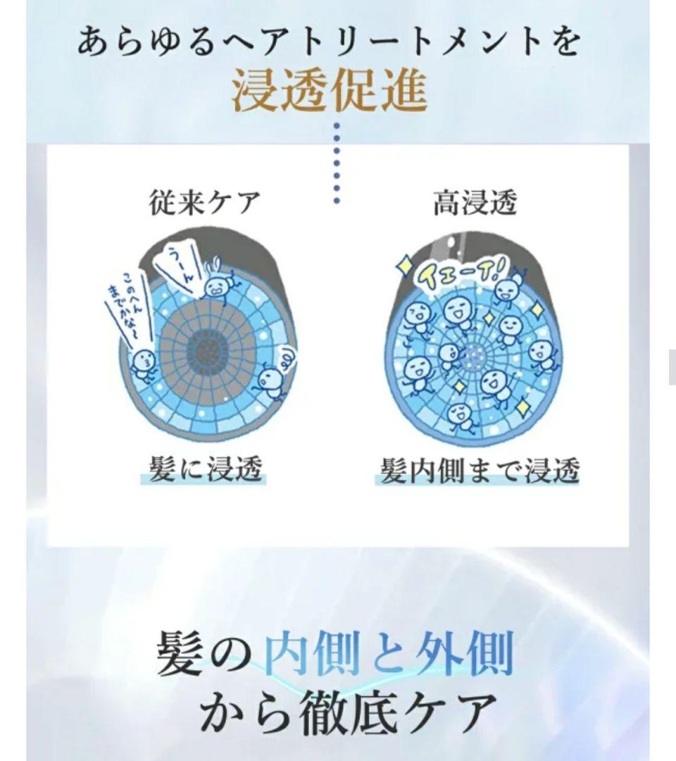 kiboer 超音波トリートメント アイロン ヘアケア 髪質改善