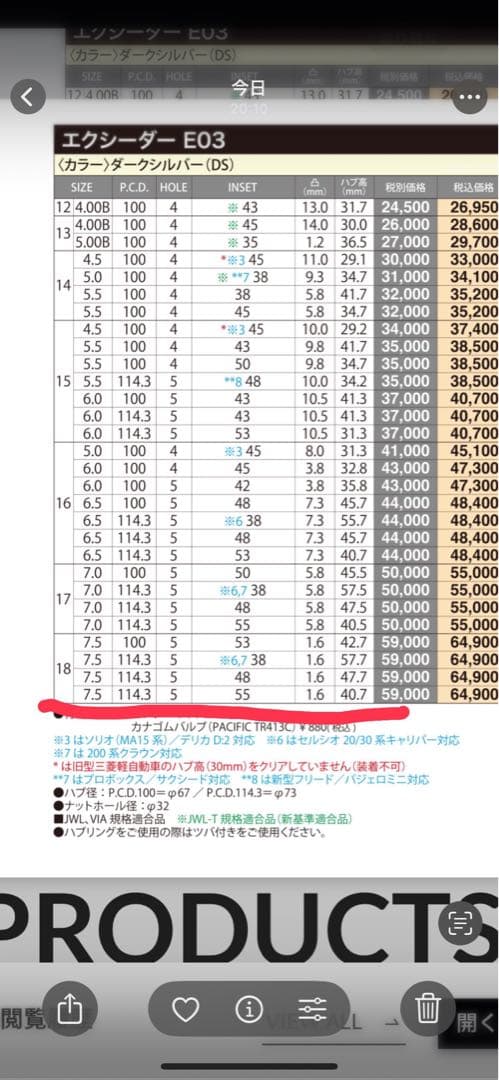 スバル　アウトバック　エクシーダー　18インチ ホイールセット4本