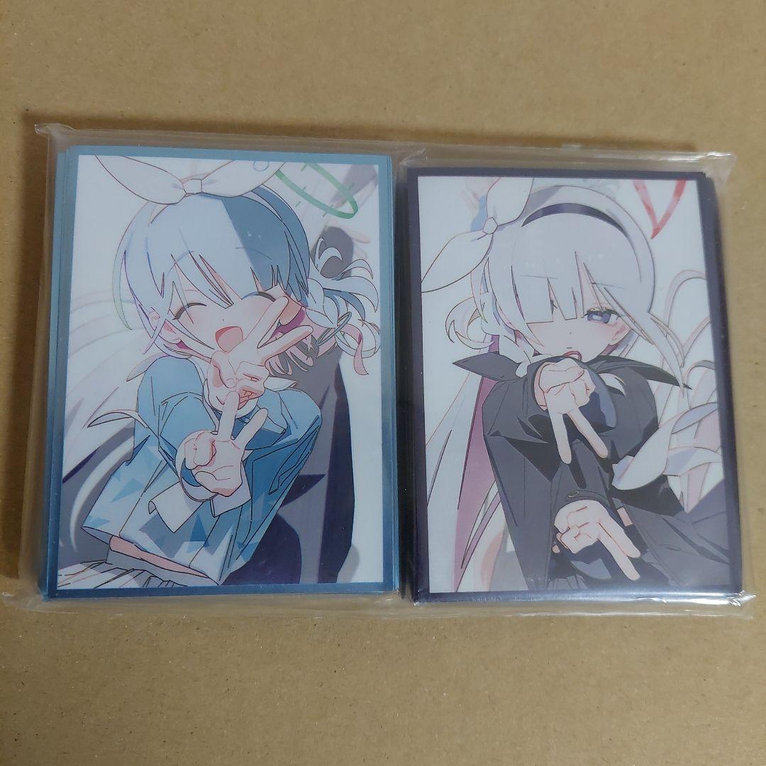 ブルーアーカイブ　ブルアカ　アロナ　プラナ　カード　デッキ　スリーブ　2種セット