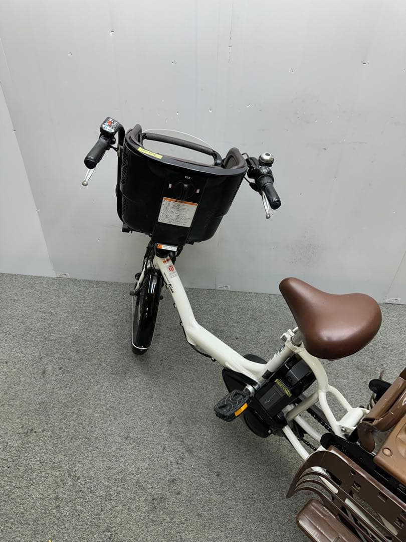 ヤマハパスKISS 3人乗り電動自転車　子供乗せシート付き　お買い得品