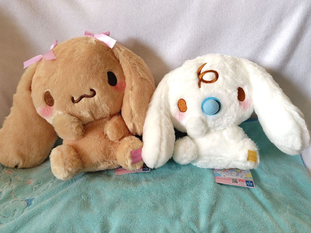 シナモロール かまってBIGぬいぐるみ　・モカ・ みるく　２種セット　サンリオ