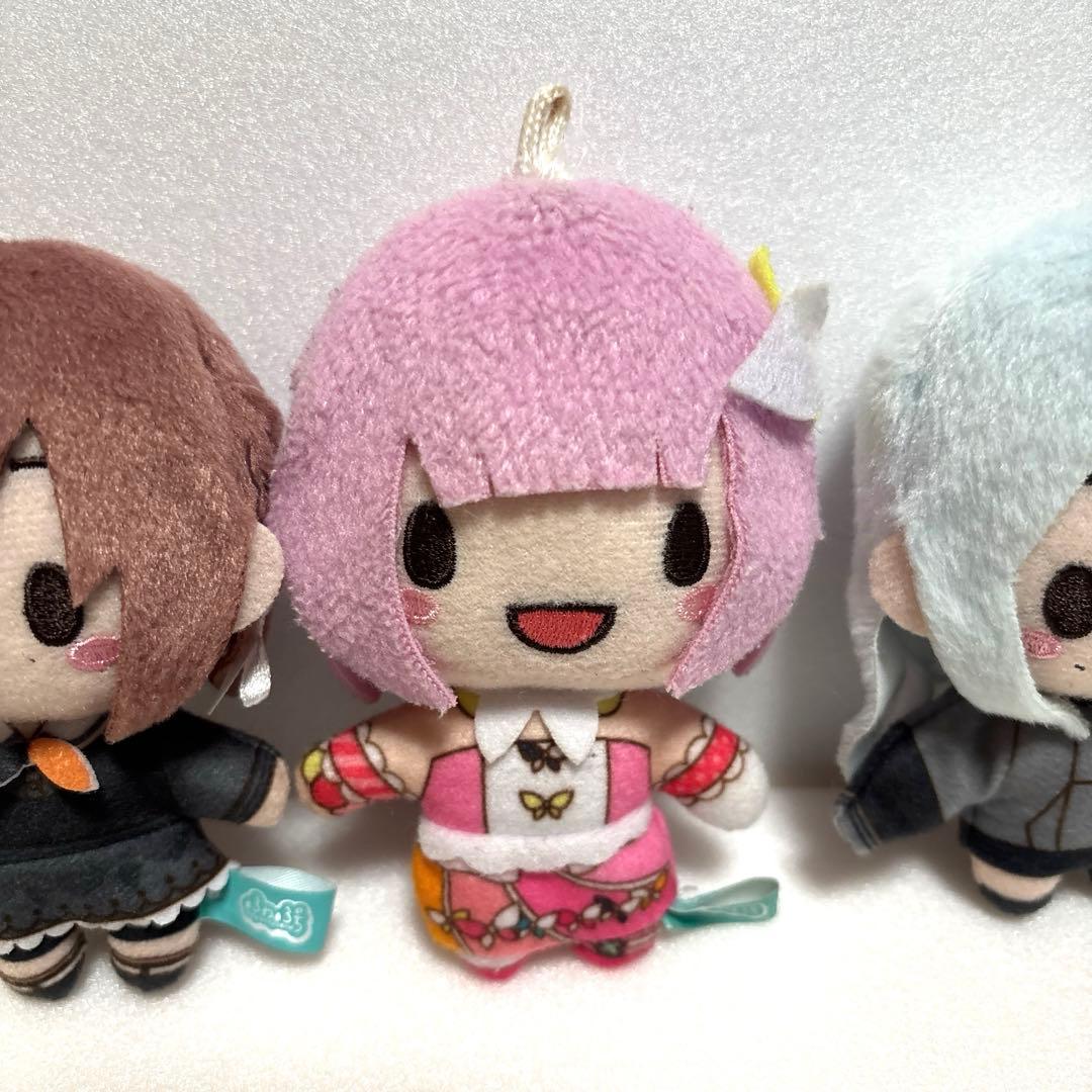 プロセカ　ぬいぐるみマスコット7種セット 中古品　（２点傷み有り）