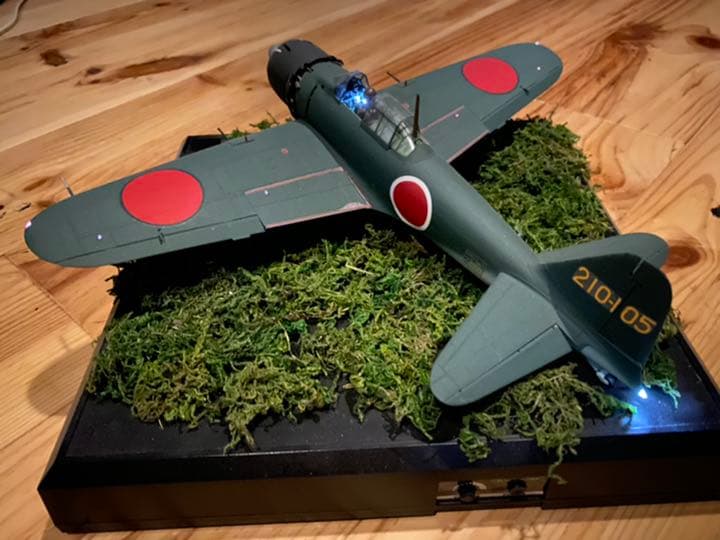 タミヤ　リアルサウンド零戦52型　塗装済み完全品