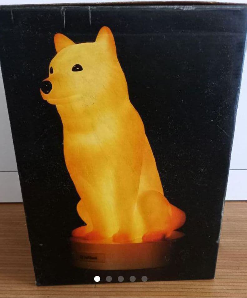 照明機器【電気スタンド】お父さん犬