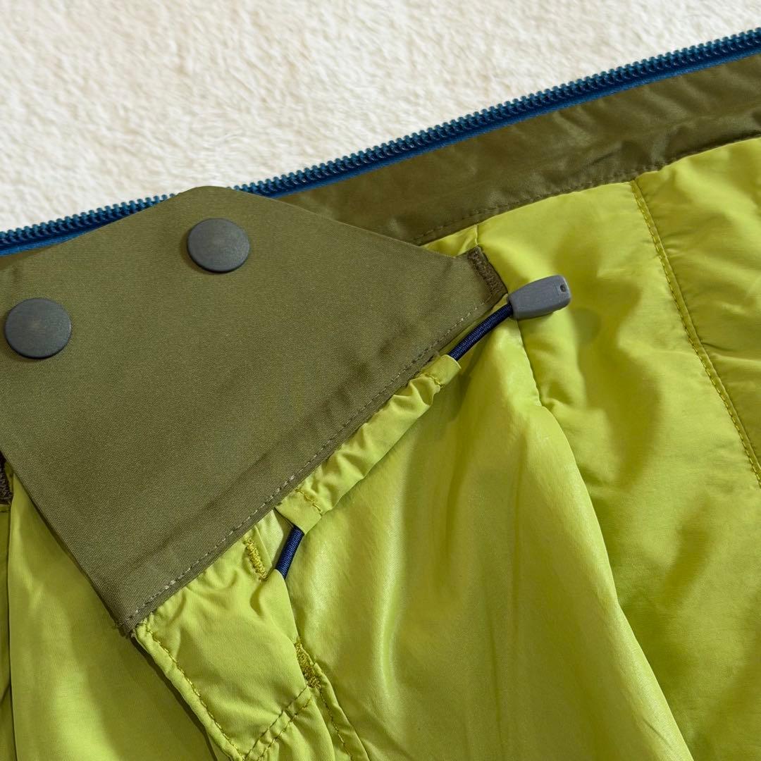 モンベル　シャルモパーカ　グリーン系　スタッフバッグ　スノボー　スキー　Mサイズ