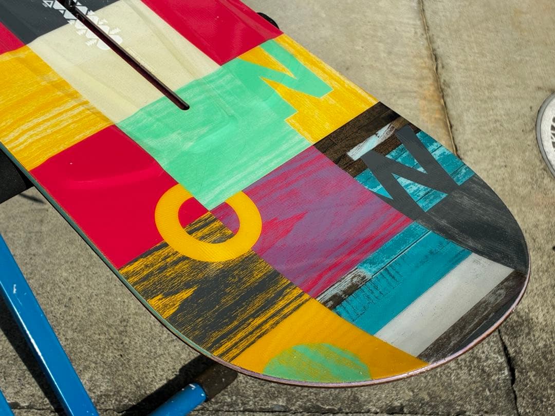 WAX済》バートンBURTON【FEATHER 140】FLAT TOP