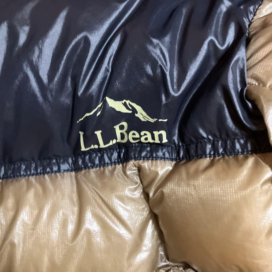 【極暖800fil⭐️】 極暖L.L.Bean ダウンジャケット　ベージュ　黒　L