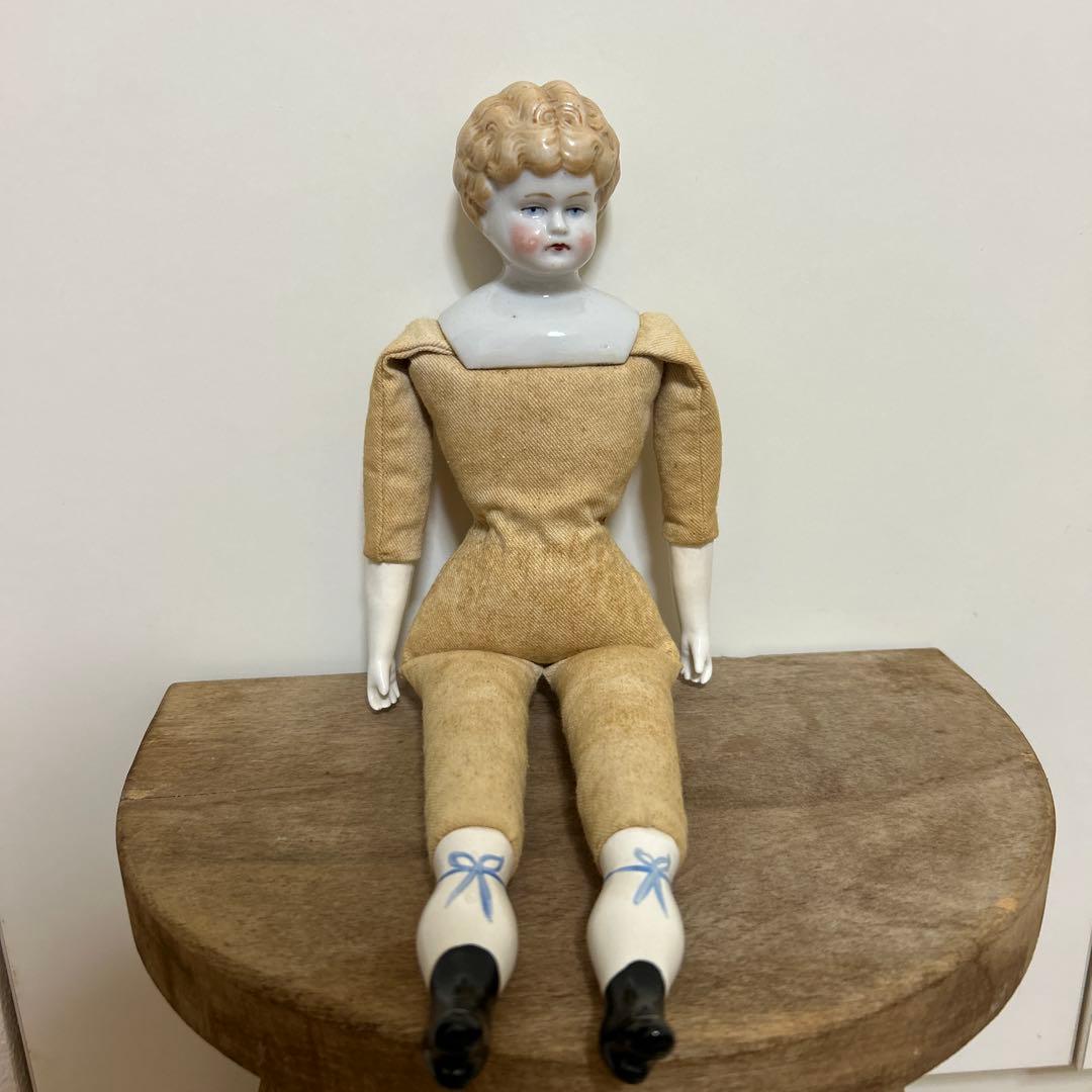 ドイツアンティーク 31cm チャイナヘッドドール