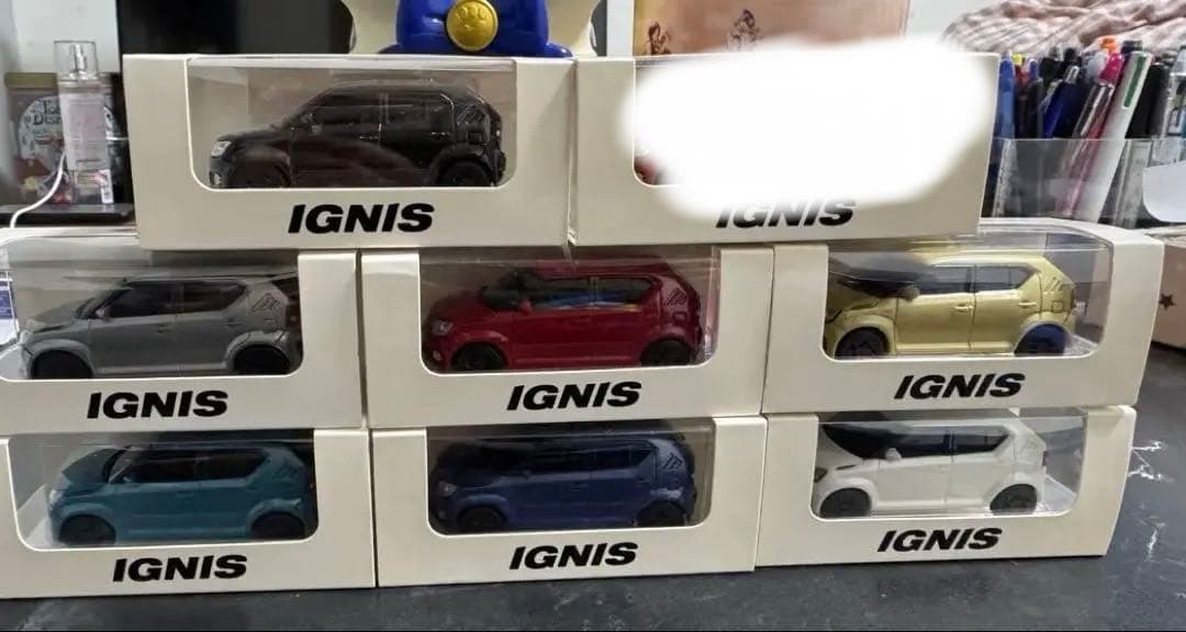 IGNIS ミニカー 7台セット非売品