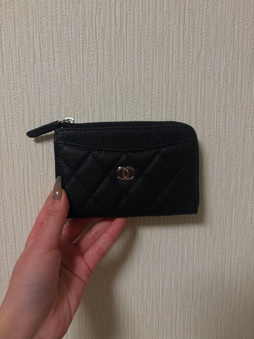 CHANEL フラグメントケース ノベルティ シルバー金具