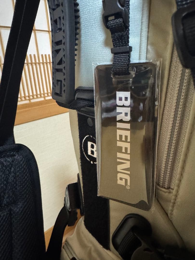 【未使用・超美品】BRIEFING ゴルフバッグ・キャディバッグ　【タグ付き】