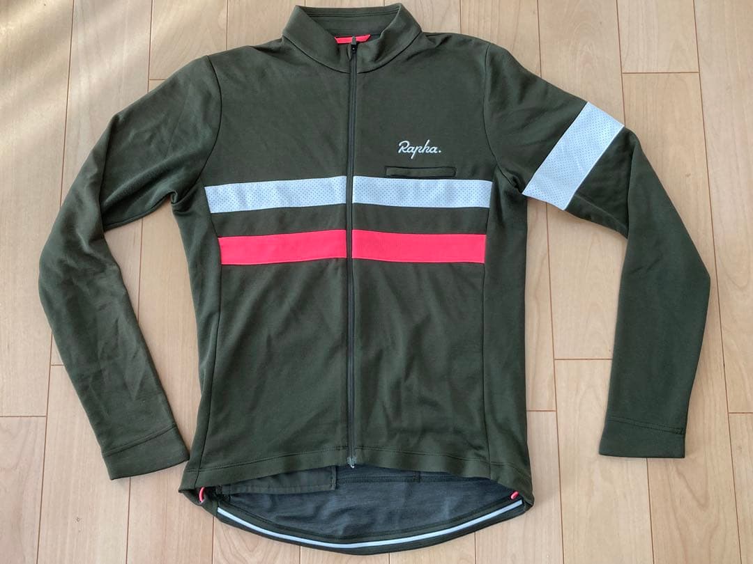 値引き不可　Rapha ブルベジャージ S オリーブグリーン