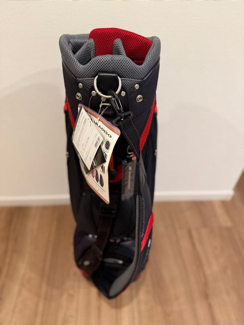 新品未使用　ブリヂストン　パラディーゾ　ゴルフバッグ　ブラック　フードなし