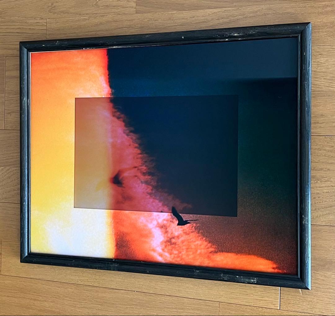 東海林広太　パスザバトン　pass the baton 写真　額